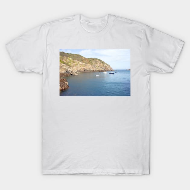 Sark harbour, Channel Islands T-Shirt by HazelWright